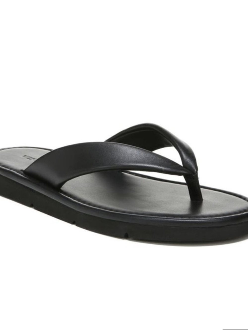 VINCE stylish leather flip flops sandals Size 7.5